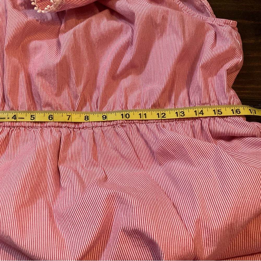NWOT Faded Glory red and white stripe Midi Dress - Picture 6 of 9